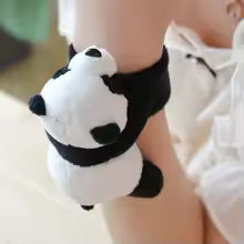 Plush Panda Slap Bracelet for Kids – Soft Stuffed Animal Wristband Toy, Unisex Wearable Plush Wrist Accessory, Cute & Fun Gift for Children / Girlfriend